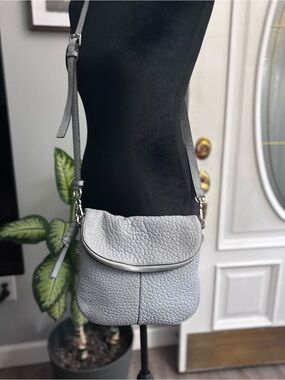 Vince Camuto Cory Pebbled Leather Crossbody